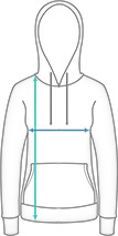 Basic Damen Hoodie JH001F