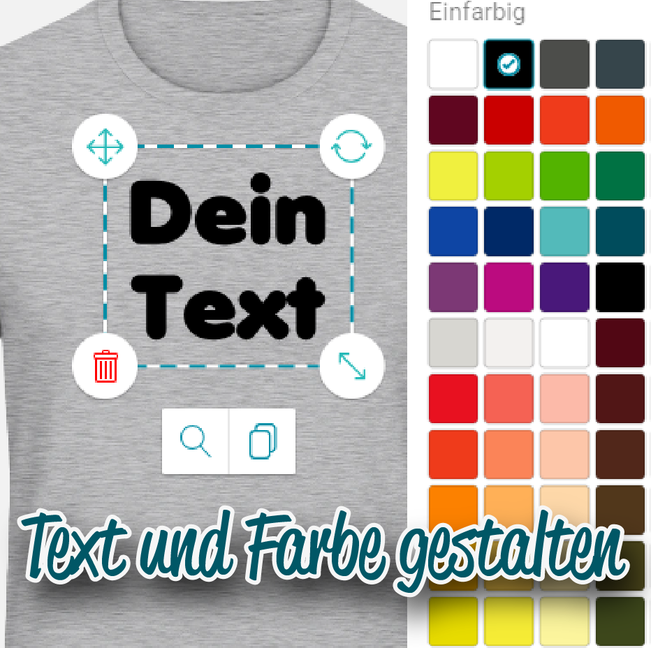 Text selbst gestalten